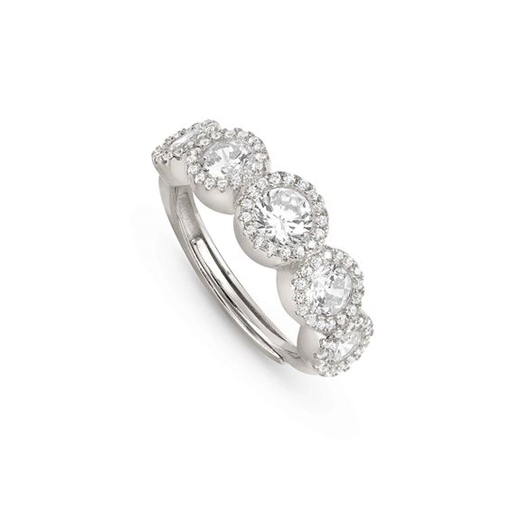Anello Nomination Donna Seidivina in Argento Cubic Zirconia 241401/010 - 241401/010